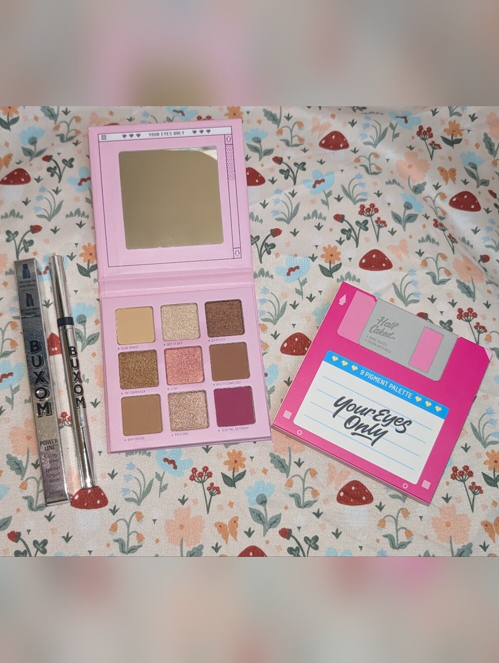 Buxom Power Line Eyeliner + Half Caked For Your Eyes Only Palette NWT